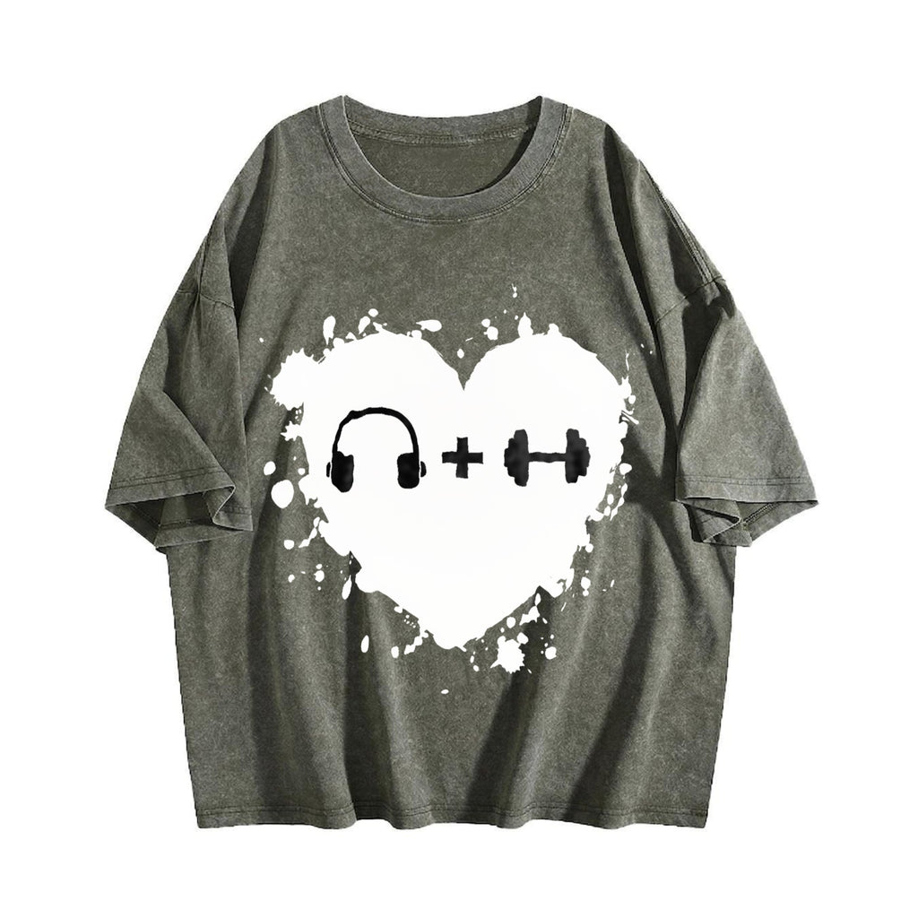 Gym Motivation Vintage Washed T-Shirt product image 4