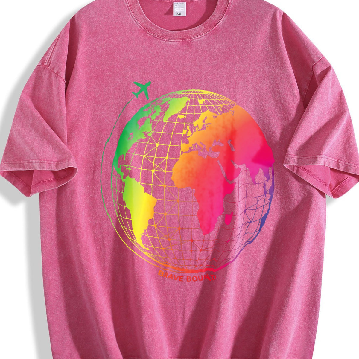 Global Soccer Fan Vintage Washed T-Shirt product image 7