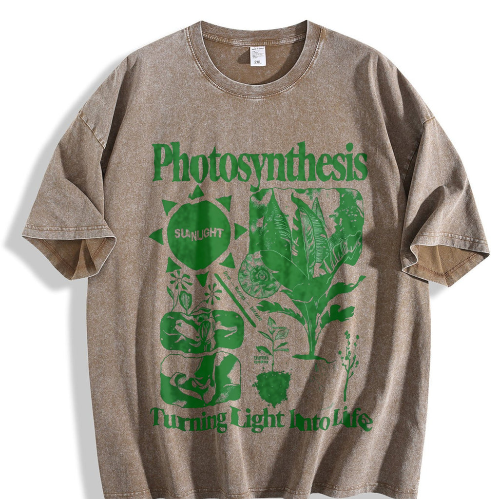 Photosynthesis Vintage Washed T-Shirt product image 3