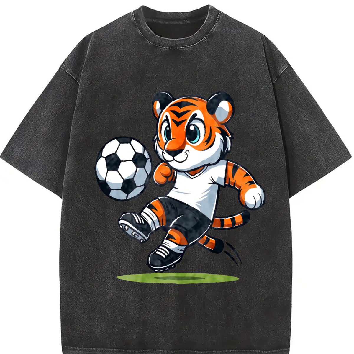 Global Soccer Fan Vintage Washed T-Shirt product image 2