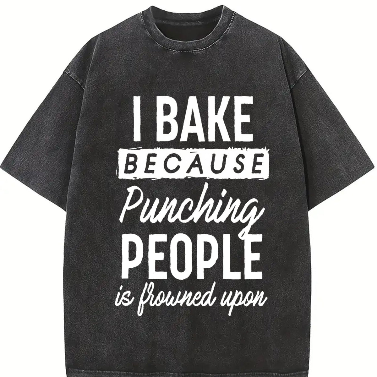 I Bake Because Punching People Is Frowned Upon Vintage product image 2