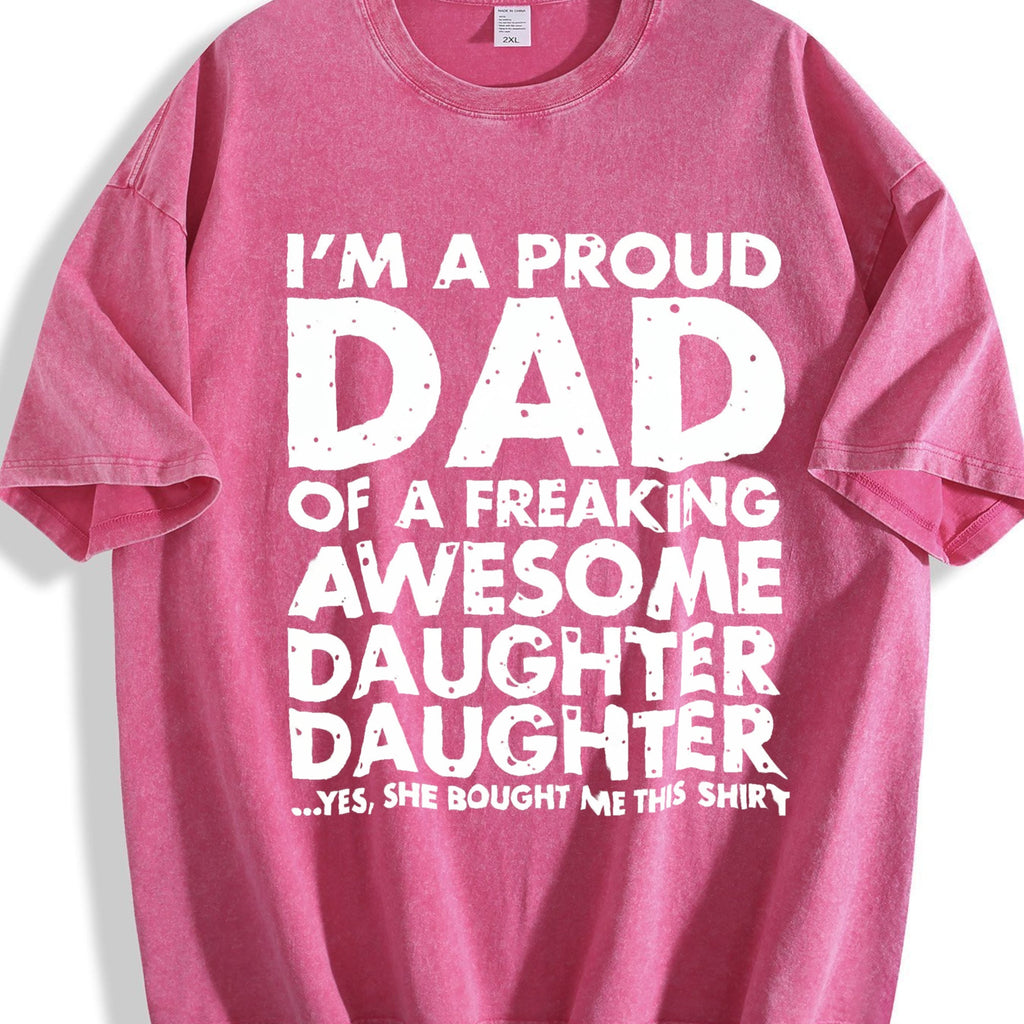 100 Proud Dad Of Freaking Awesome Daughter Father's Day product image 7
