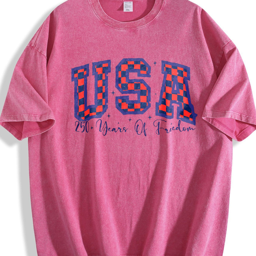USA 1776-2026 Vintage Washed T-Shirt product image 7