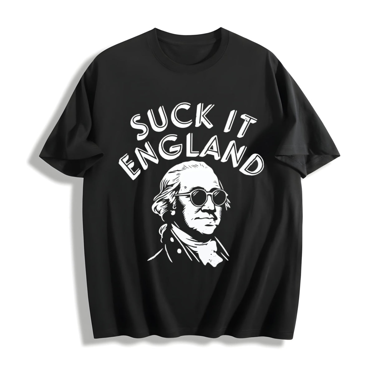 Suck It England - - Funny 4th Of July Cotton T-Shirt product image 1