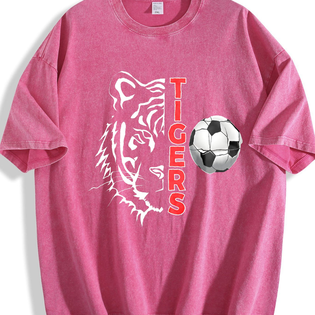 Global Soccer Fan Vintage Washed T-Shirt product image 7