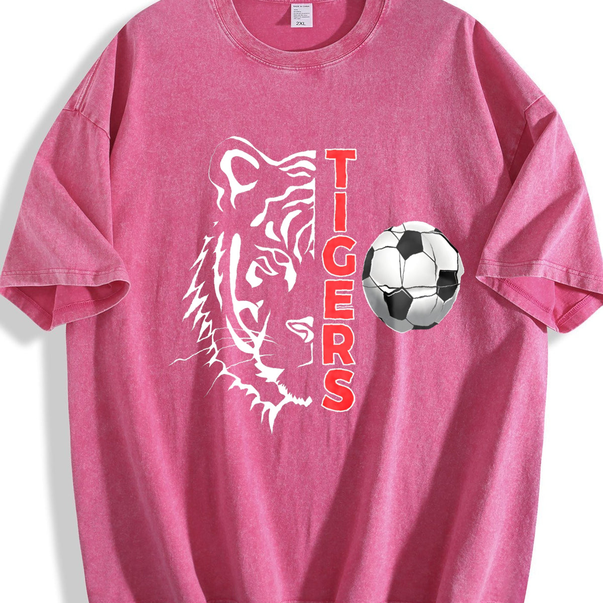 Global Soccer Fan Vintage Washed T-Shirt product image 7