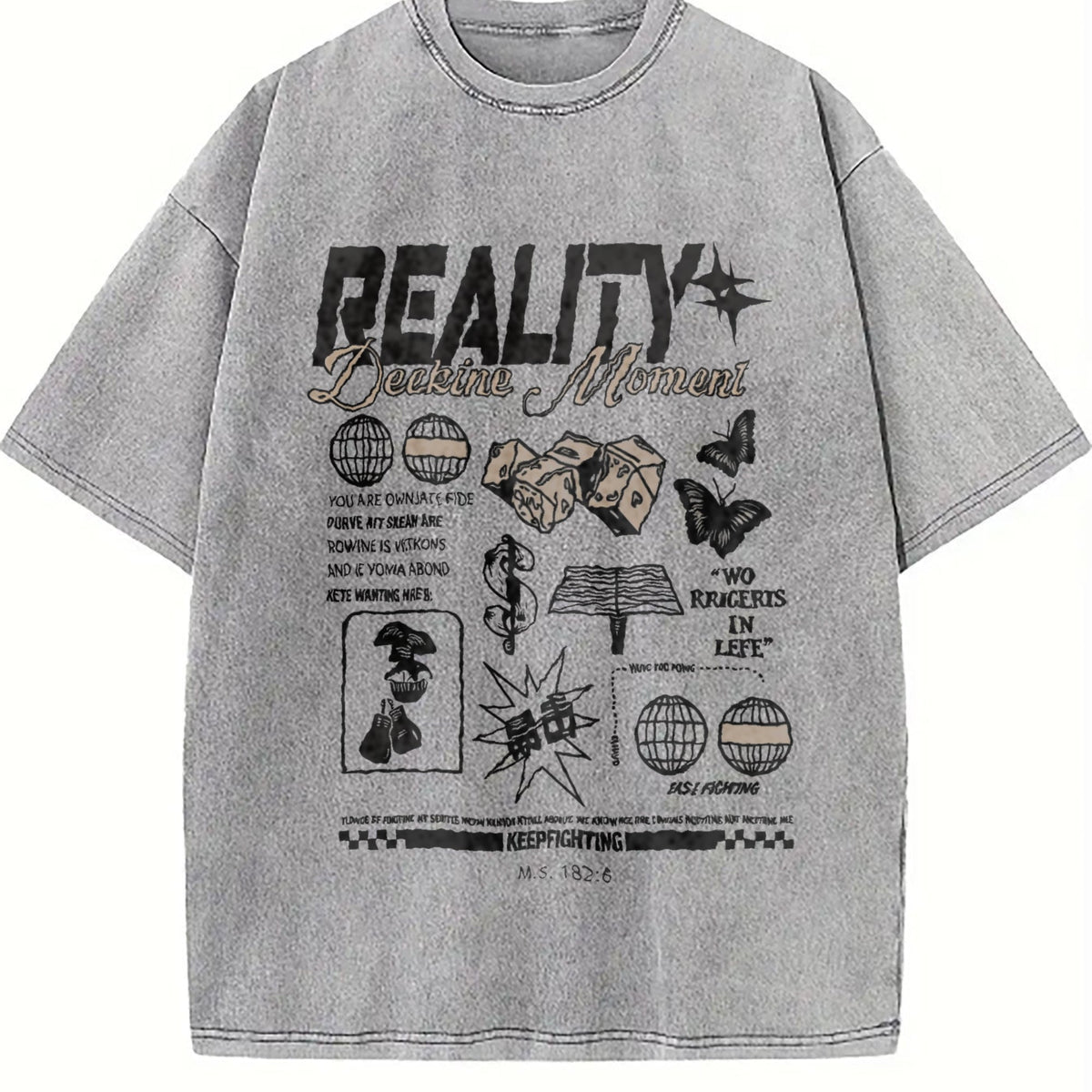 3-pc Vintage Washed T-Shirt product image 5