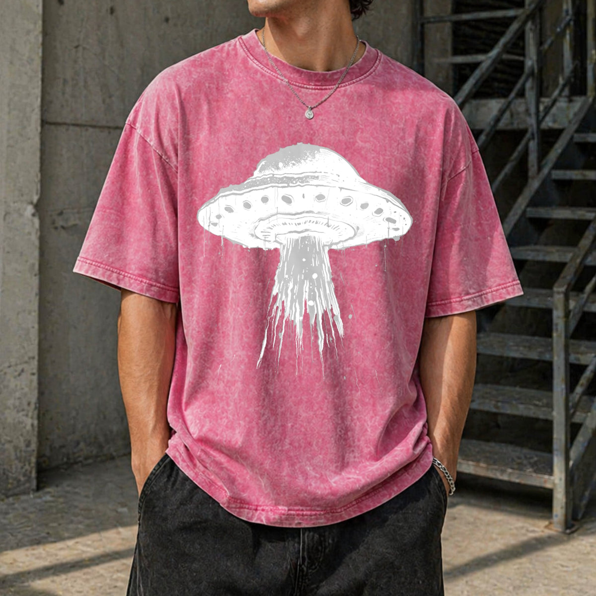 UFO Vintage Washed T-Shirt product image 7
