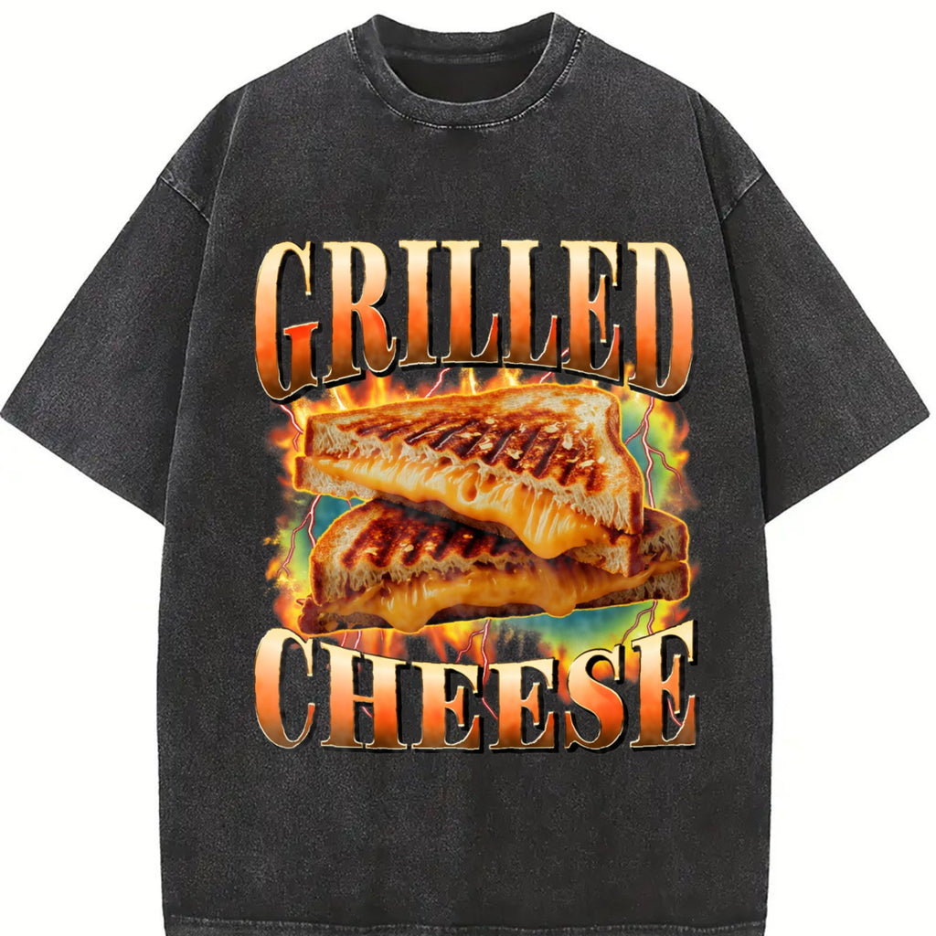 Grilled Cheese Vintage Washed T-Shirt product image 2