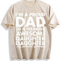 100 Proud Dad Of Freaking Awesome Daughter Father's Day product image 1