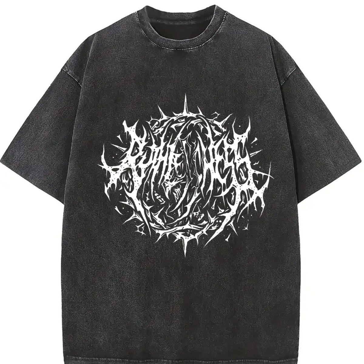Death Metal Skull Y2K Boxy Aesthetic Summer Vibes Vintage product image 2
