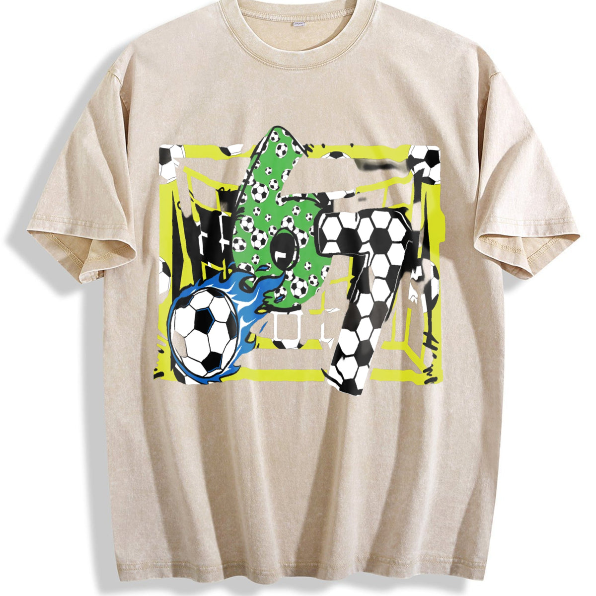 Global Soccer Fan Vintage Washed T-Shirt product image 1