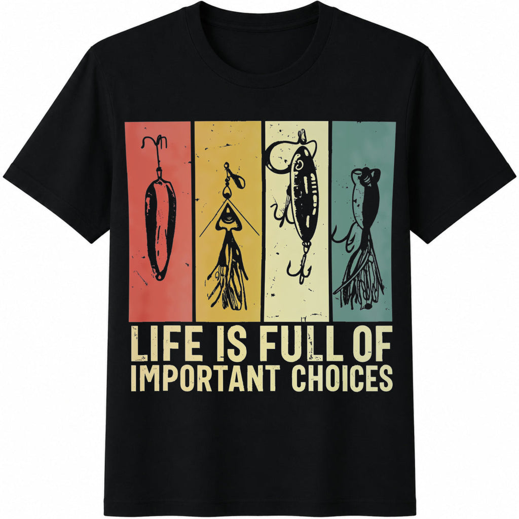 Fishing Lures Cotton T-Shirt product image 1