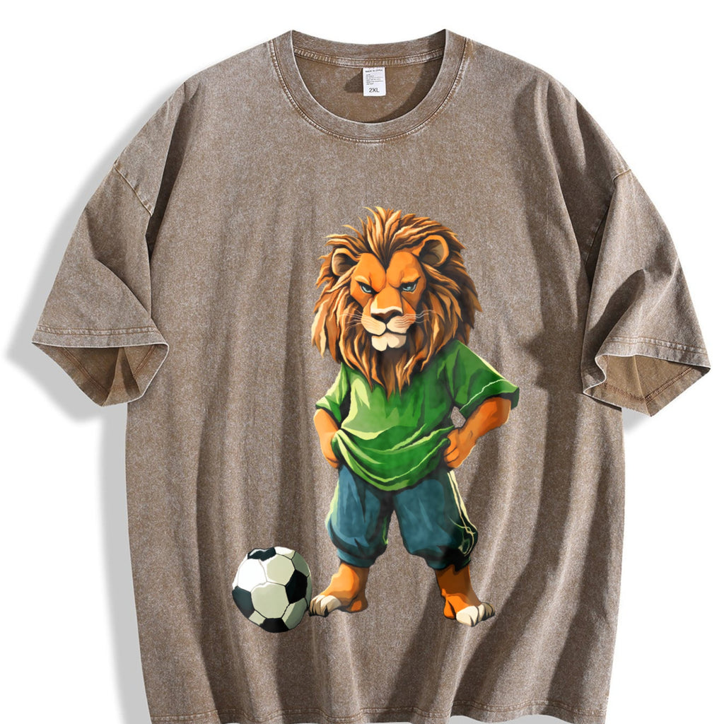 Global Soccer Fan Vintage Washed T-Shirt product image 3