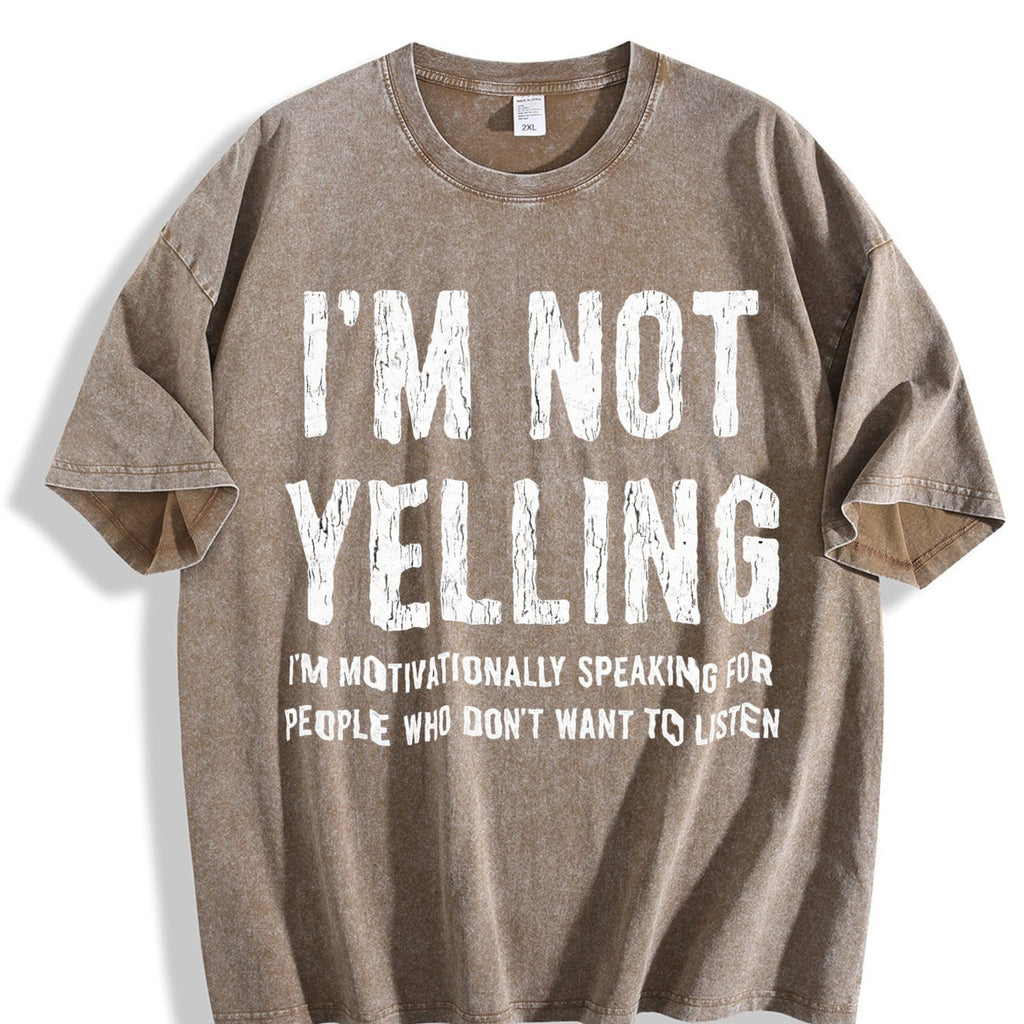 Not Yelling Motivationally Speaking For People Who Vintage product image 3
