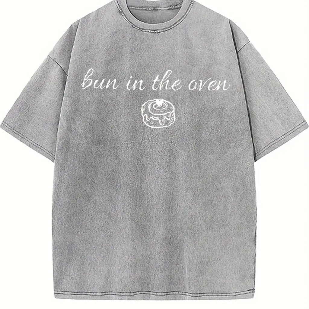 Pregnancy Reveal Vintage Washed T-Shirt product image 5