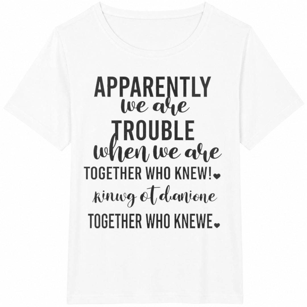 Funny Best Friends Cotton T-Shirt product image 2