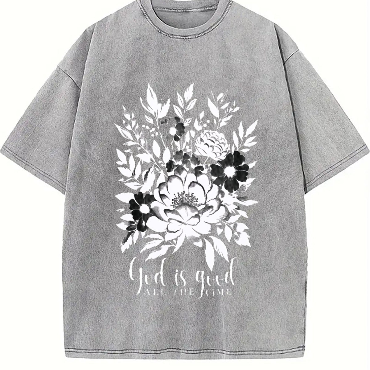 God Is Good Vintage Washed T-Shirt product image 5