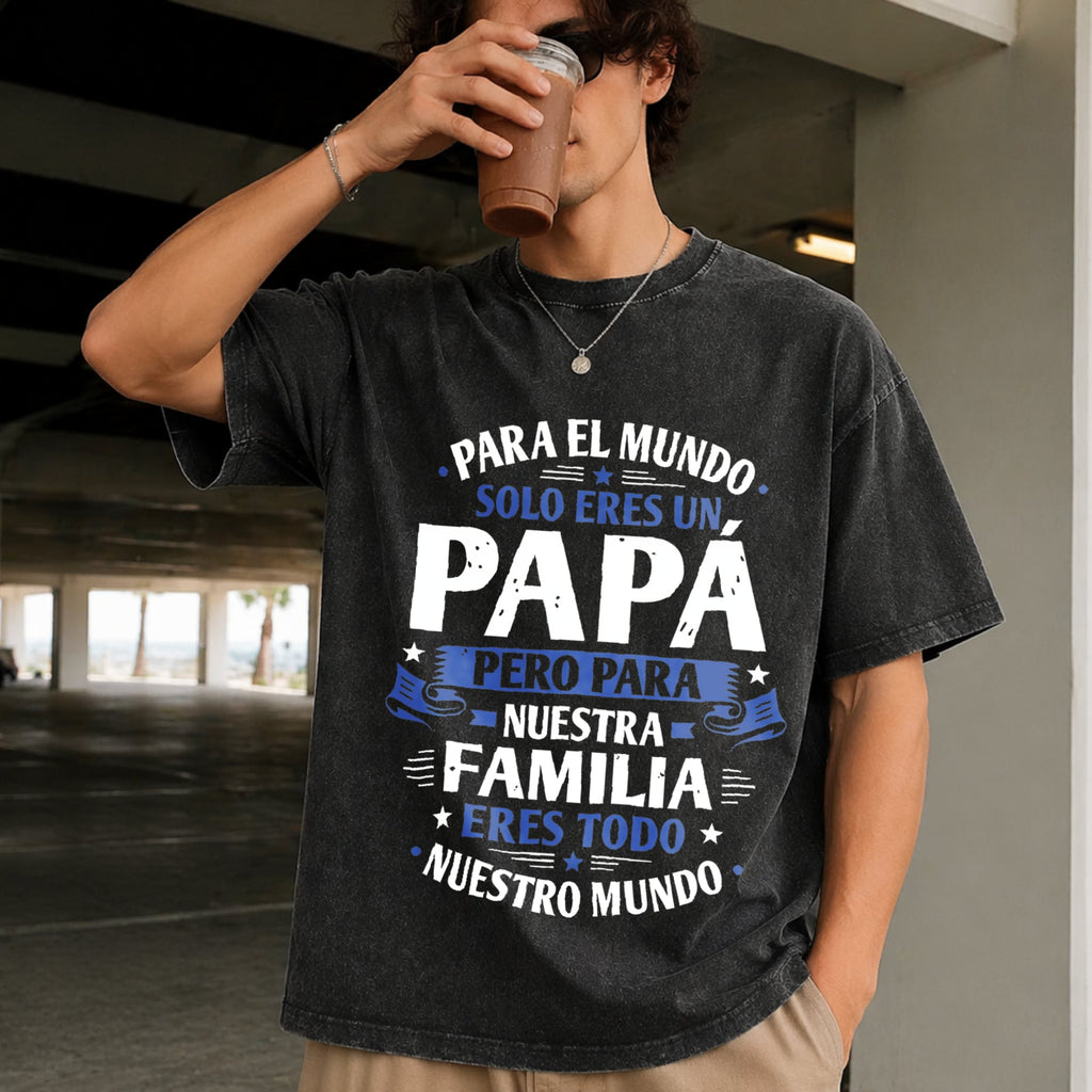 Father's Day Vintage Washed T-Shirt product image 9