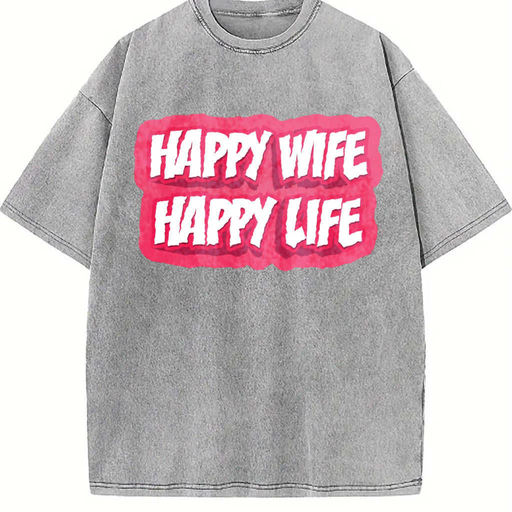 Funny Daughter Wife Slogan Vintage Washed T-Shirt product image 5
