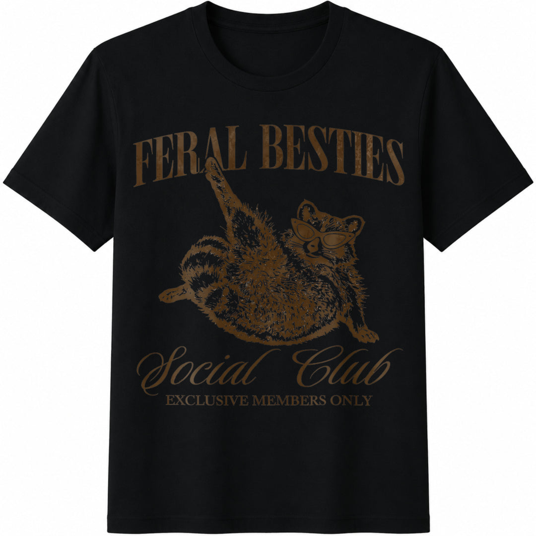 Funny Besties Cotton T-Shirt product image 1