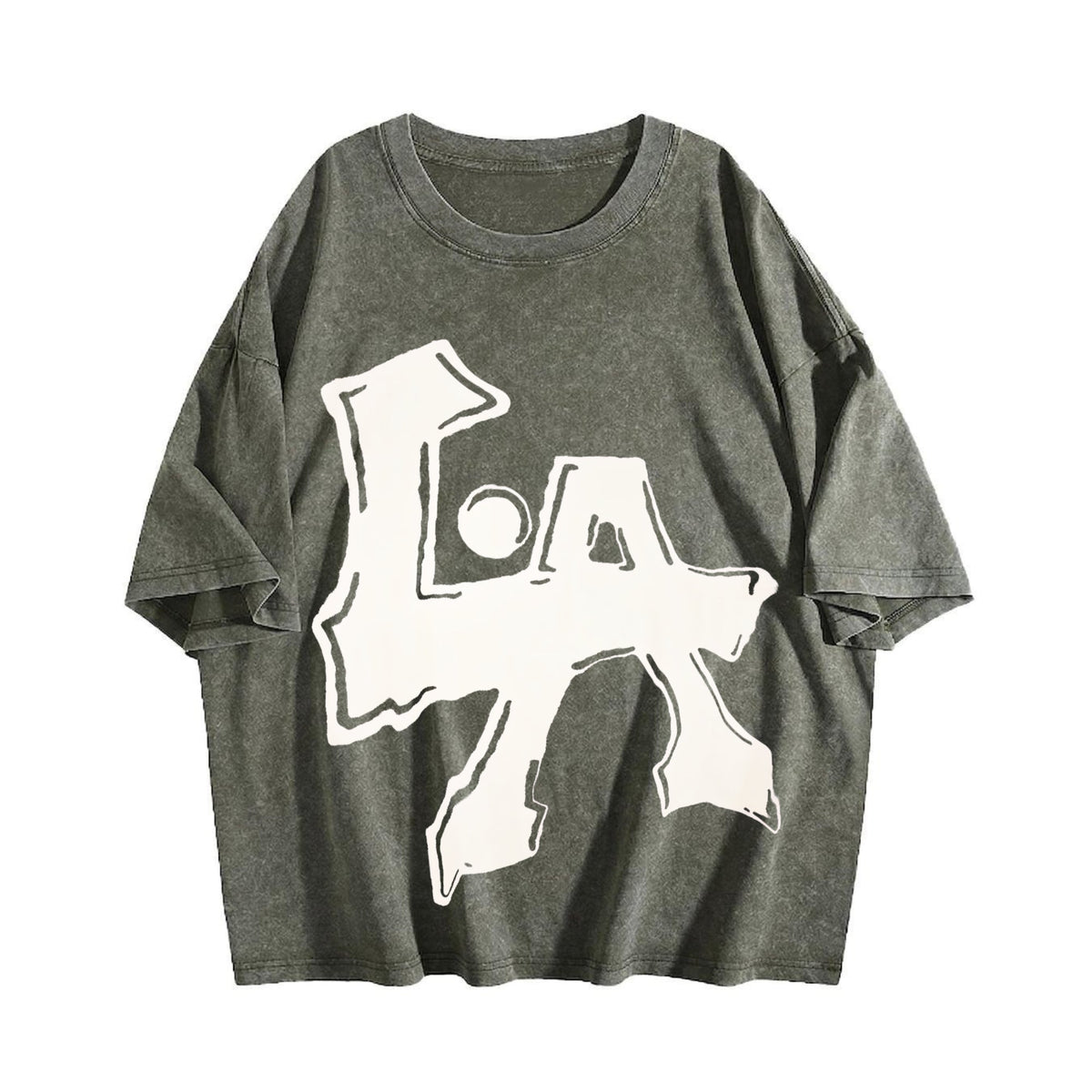 LA Flowers To Make Old Vintage Washed T-Shirt product image 4