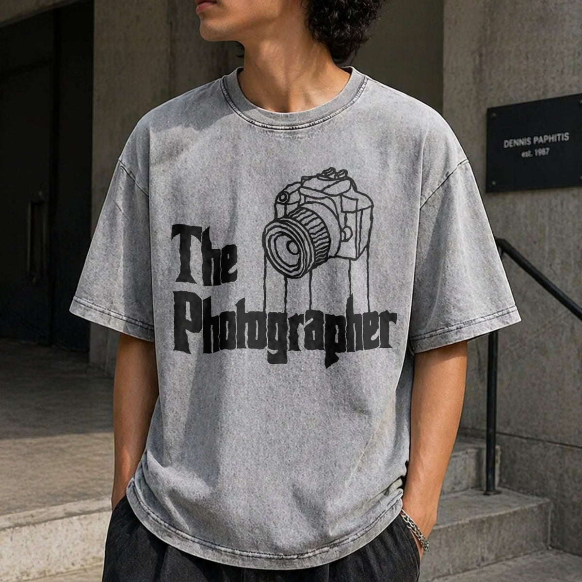 Photographer Element Vintage Washed T-Shirt product image 12