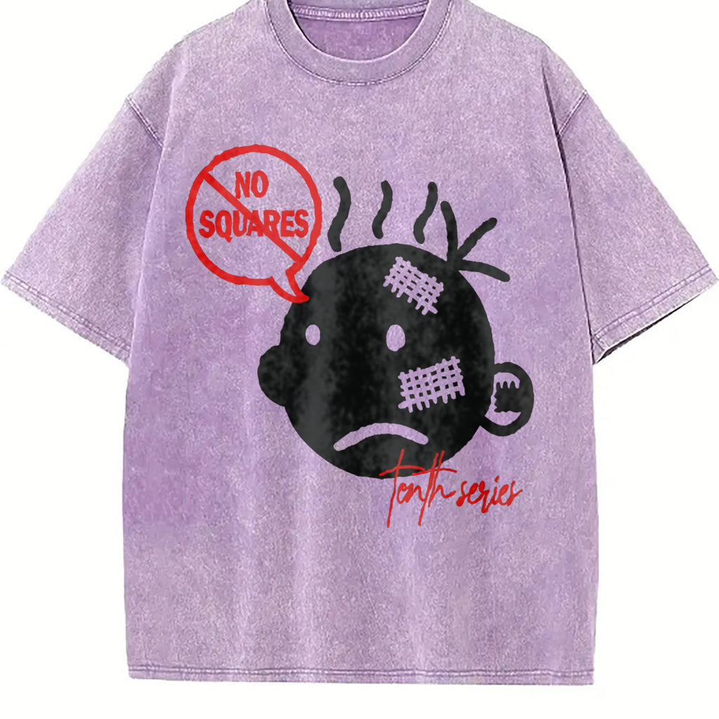 No Squares Vintage Washed T-Shirt product image 6