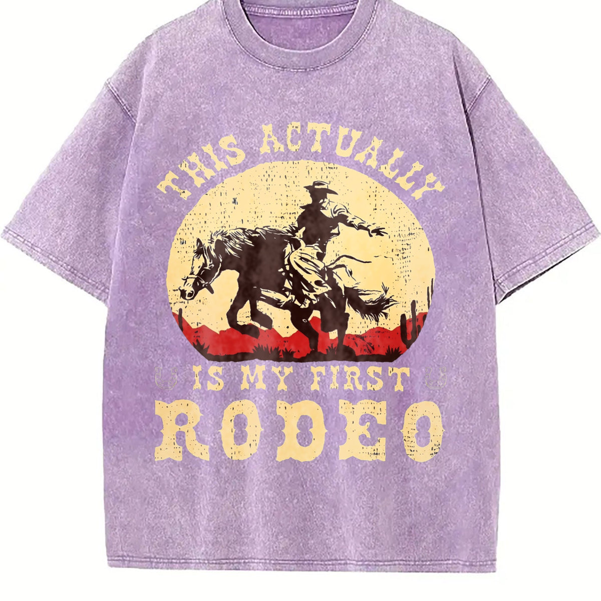 Western This Actually Is My First Rodeo Cowboy Vintage product image 6