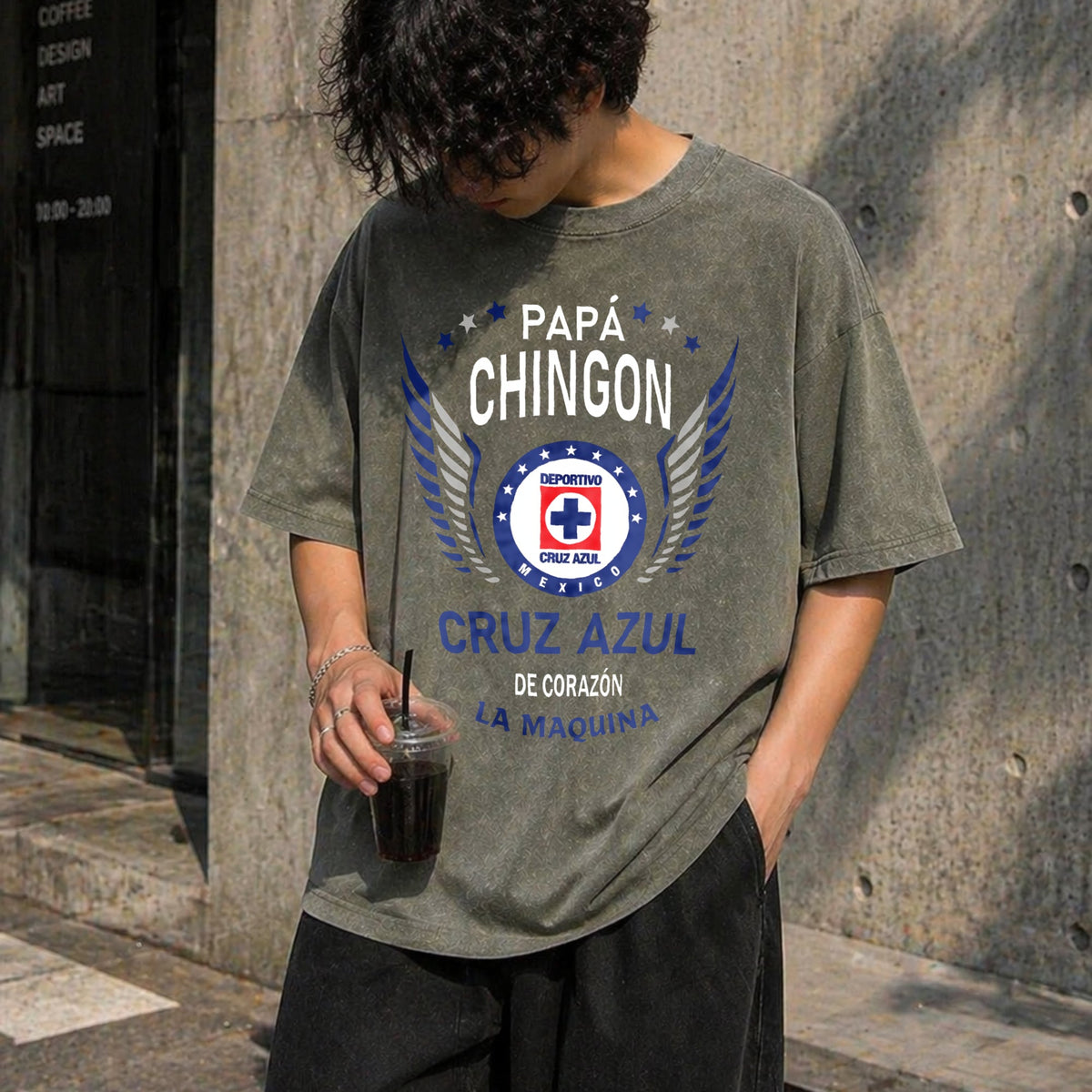 Papa Chingon Cruz Azul Mexican LA Maquina Soccer Fan product image 11