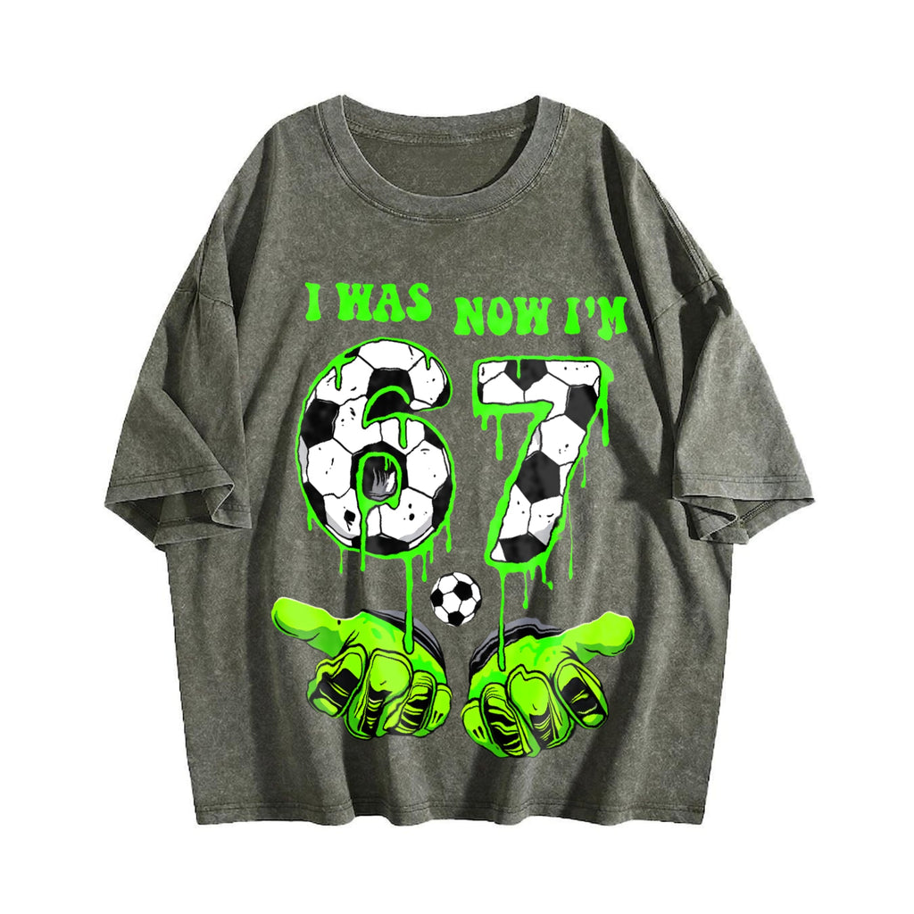 Global Soccer Fan Vintage Washed T-Shirt product image 4