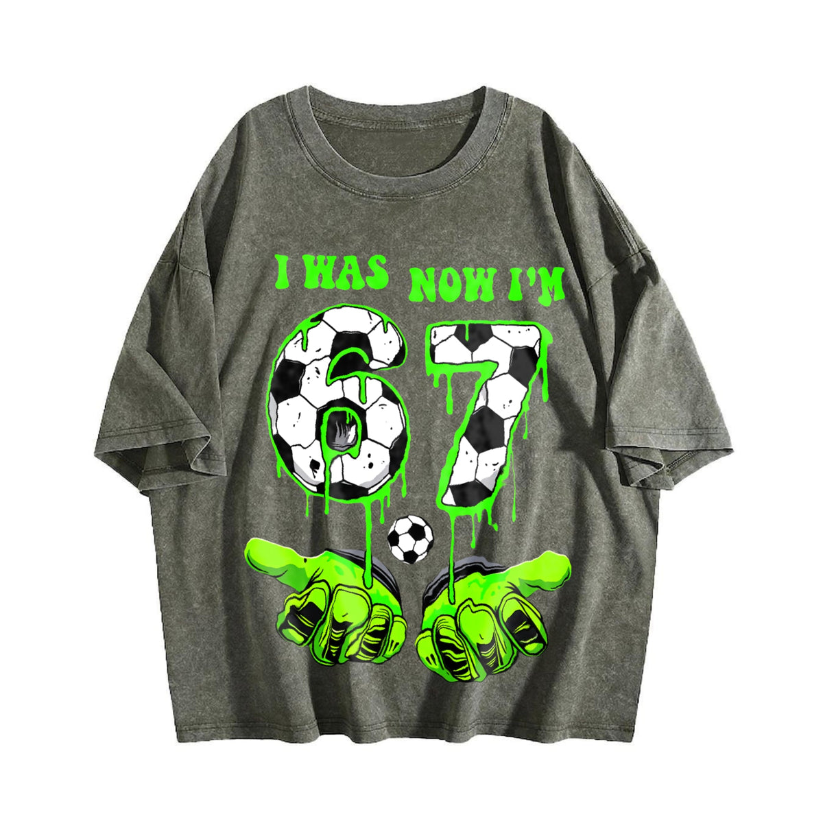 Global Soccer Fan Vintage Washed T-Shirt product image 4