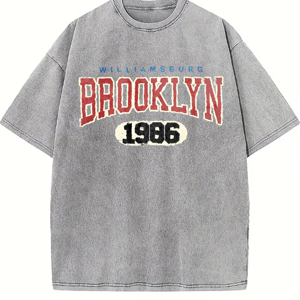 Williamsburg Brooklyn 1986 Vintage Washed T-Shirt product image 5