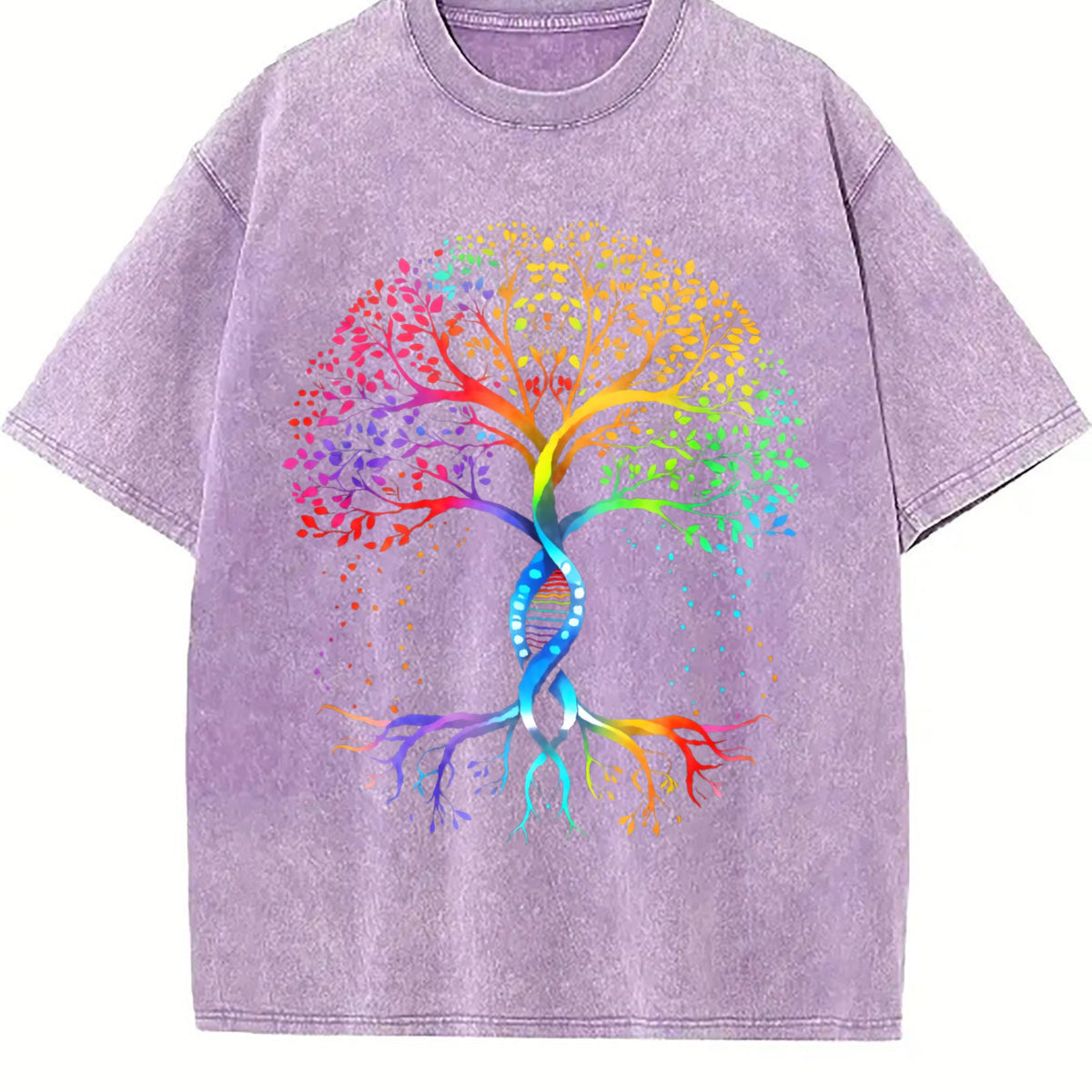 Pride Tree Of Life Bella Canvas Vintage Washed T-Shirt product image 6