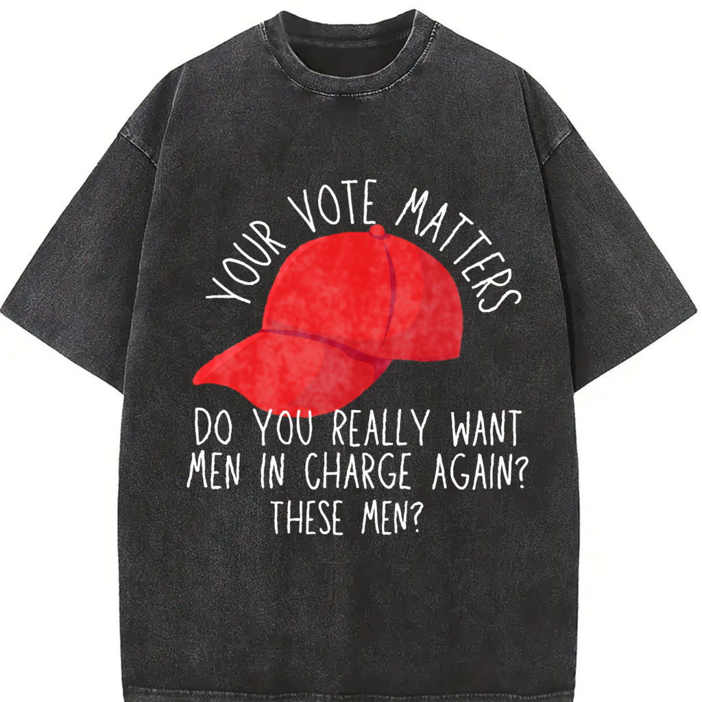 Your Vote Matters Vintage Washed T-Shirt product image 2