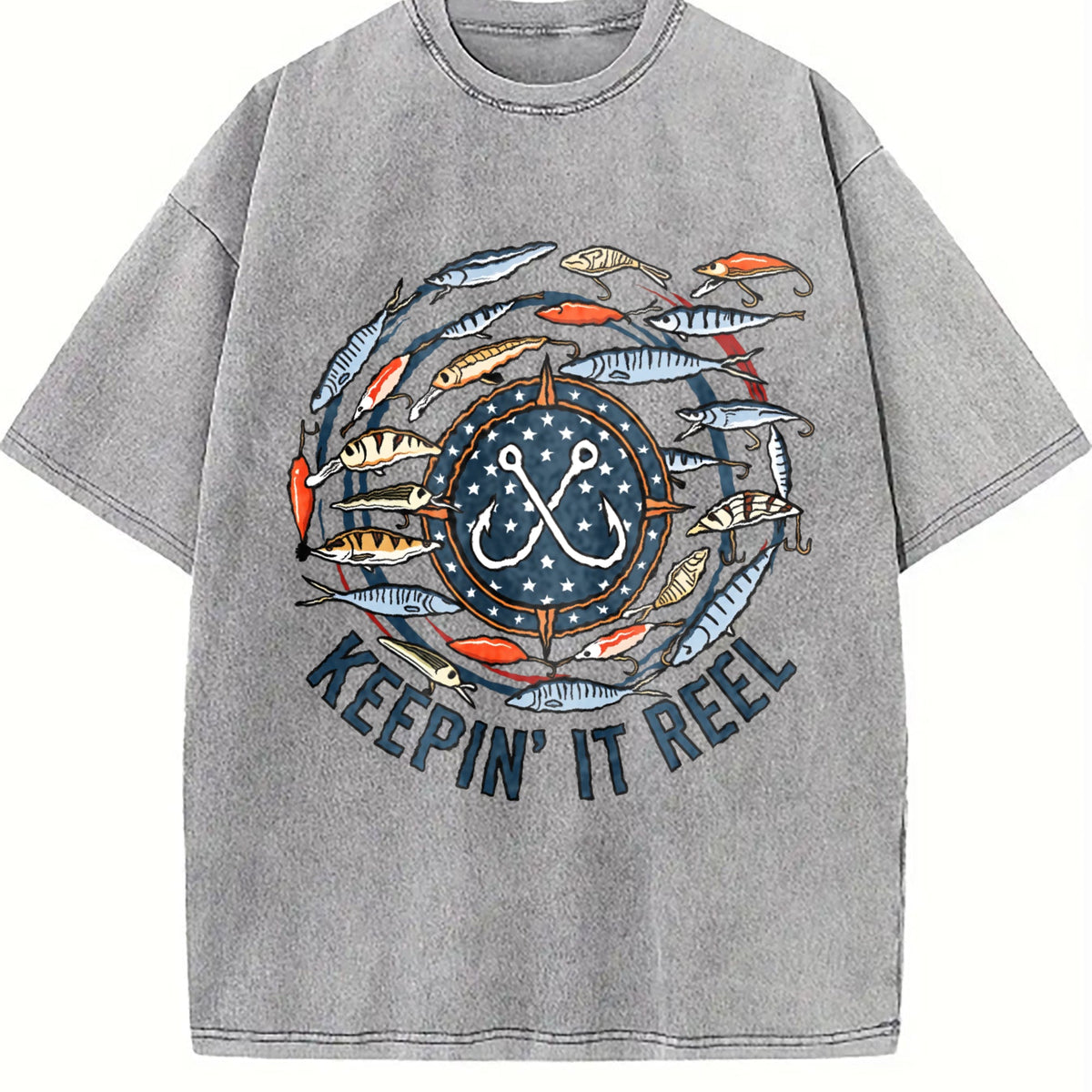 Fish Eye Boxy Y2K Aesthetic Old School Summer Vibes Vintage product image 5