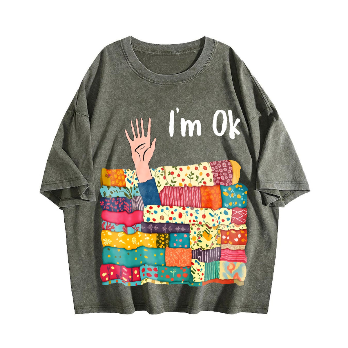 Funny Sewing Vintage Washed T-Shirt product image 4