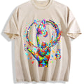 The Explorer & Grunge Vibes: Rainbow Hand Rock On Vintage product image 1