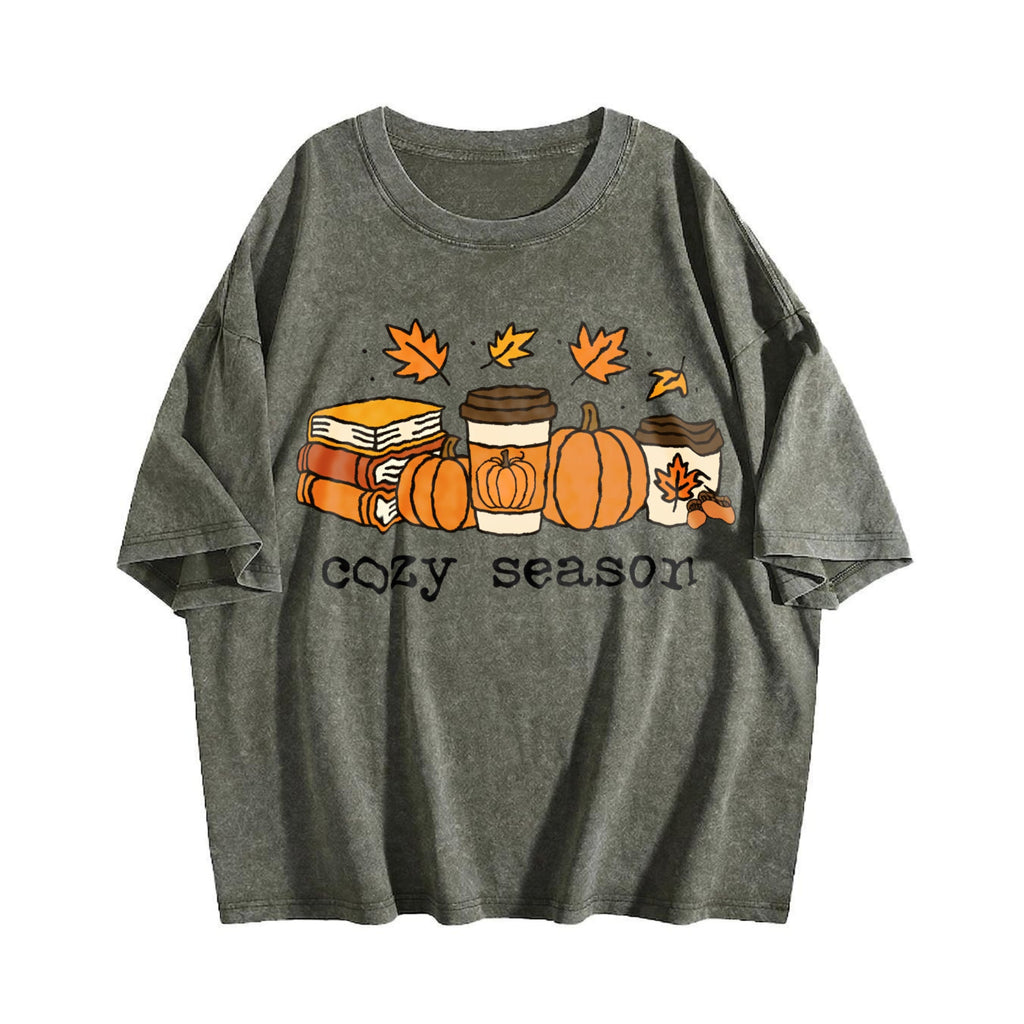 Cozy Season Vintage Washed T-Shirt product image 4