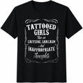 Tattooed Girls Run On Caffeine Sarcasm And Inappropriate product image 1
