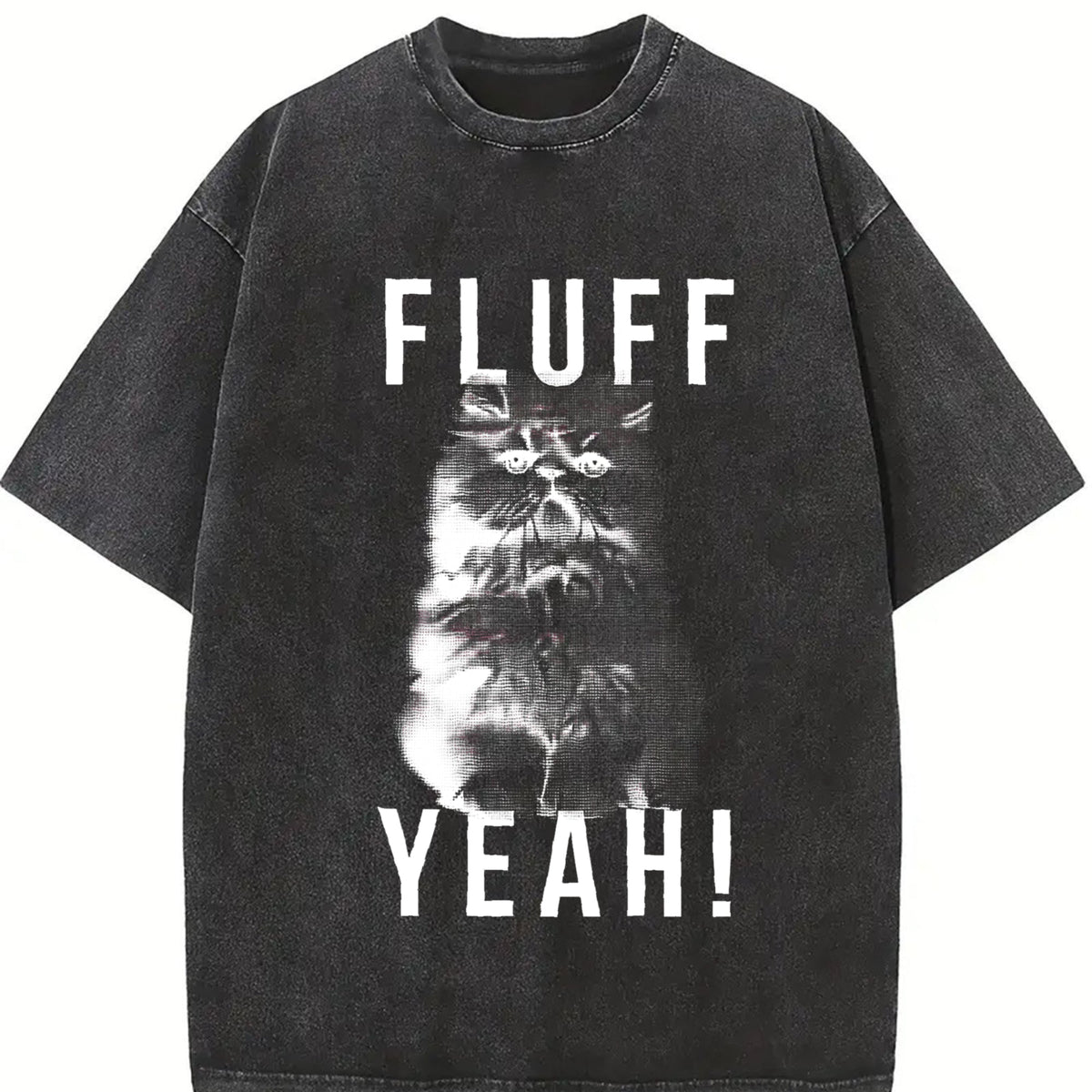 Fluff Yeah Funny Kitty Cat Animal Lover For Ladies Vintage product image 2