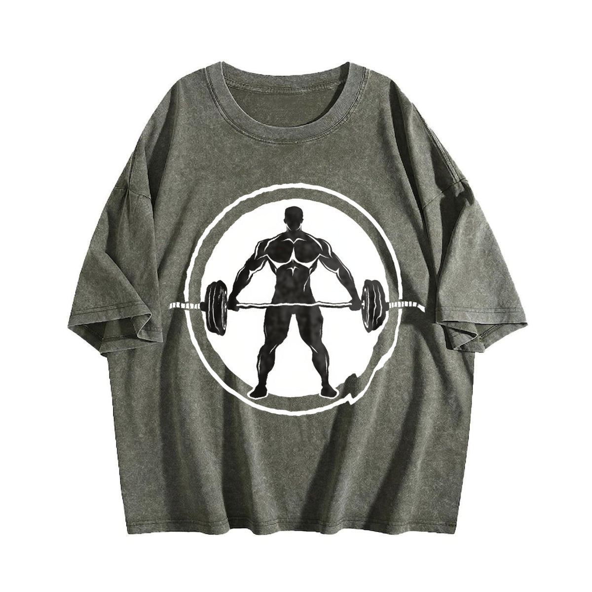 Gym Motivation Vintage Washed T-Shirt product image 4