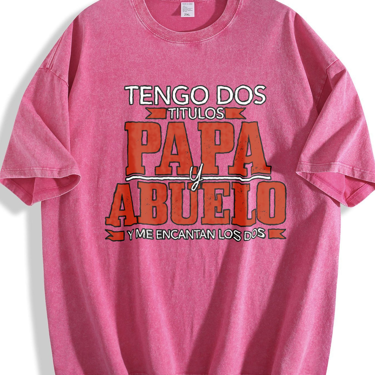 Tengo Dos Titulos Papa Abuelo Funny Spanish Father's product image 7