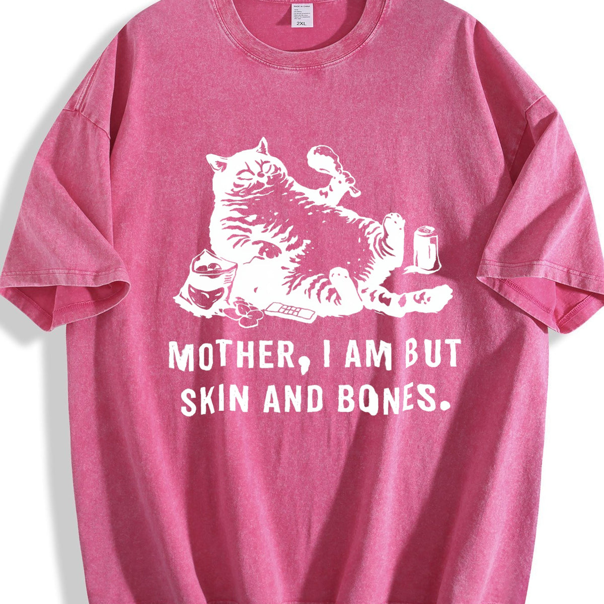 Funny Cat Mom Vintage Washed T-Shirt product image 7
