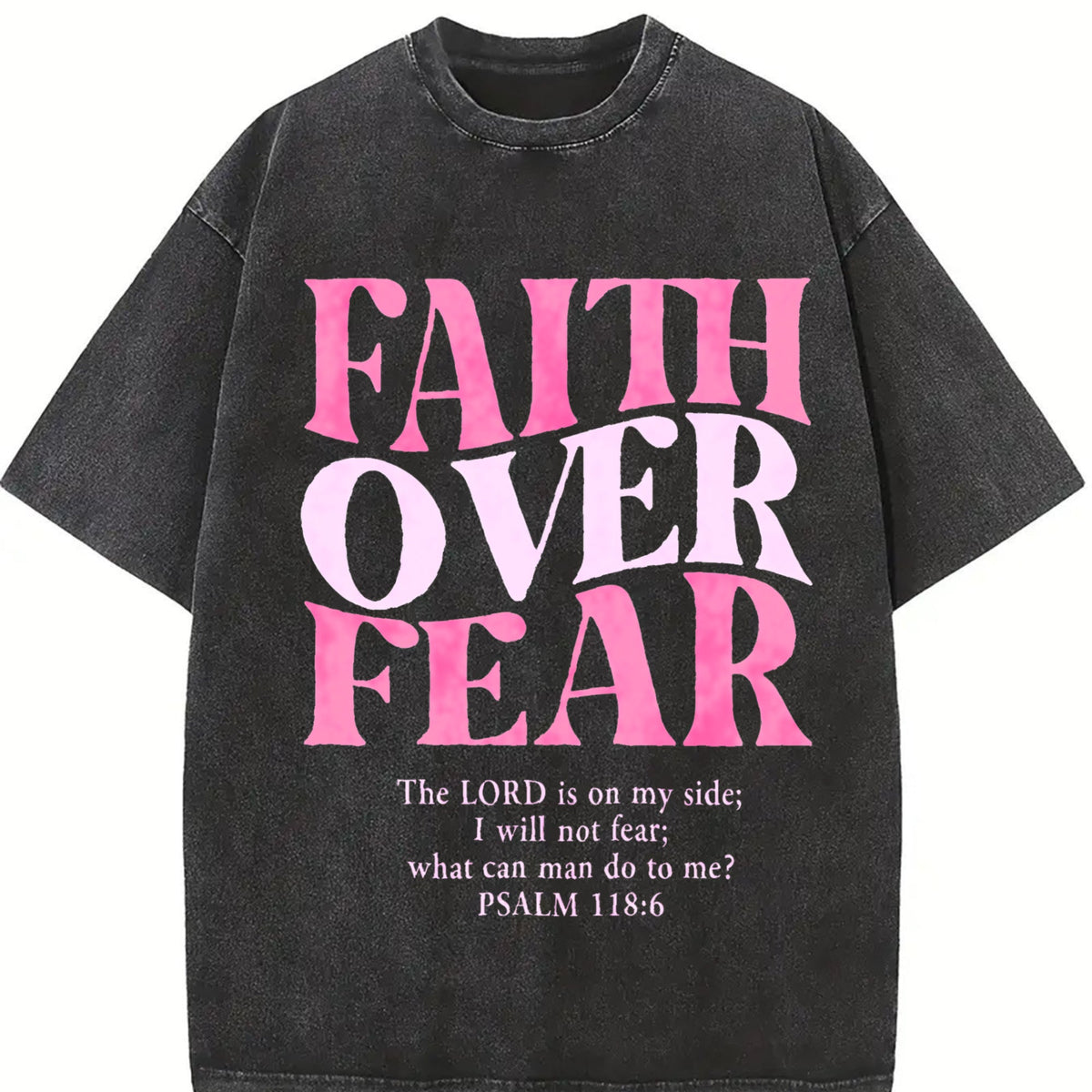 Faith Over Fear - For Lovers - Gym With Bold Slogan Vintage product image 2