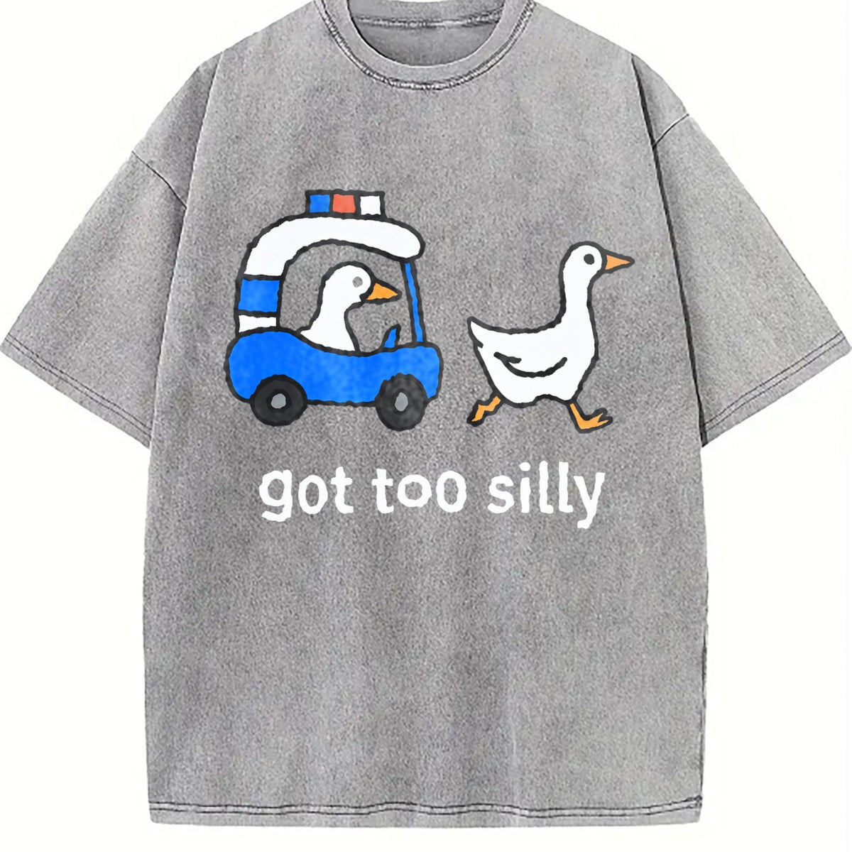 100 Silly Goose Police Chase Got Too Meme Funny Vintage product image 5