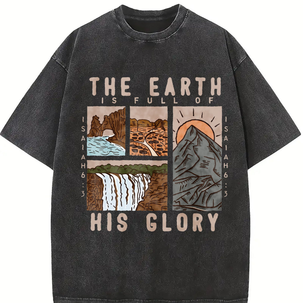 Earth His Glory Vintage Washed T-Shirt product image 2