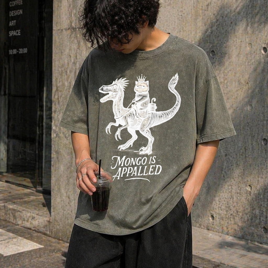 Princess Donut And Mongo Vintage Washed T-Shirt product image 11