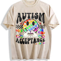Autism Acceptance Vintage Washed T-Shirt product image 1
