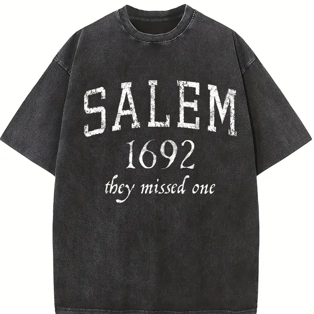 Salem Mass 1692 Funny Halloween Witch Broom Joke Vintage product image 2